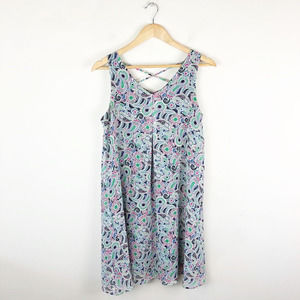 Charming Charlie Floral Chiffon Shift Dress